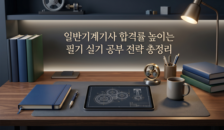  일반기계기사 합격률 높이는 필기 실기 공부 전략 총정리