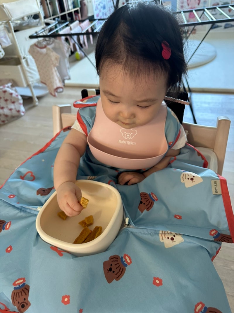 완전 간단한 돌전 아기 간식 '단호박사과당근빵' 후기