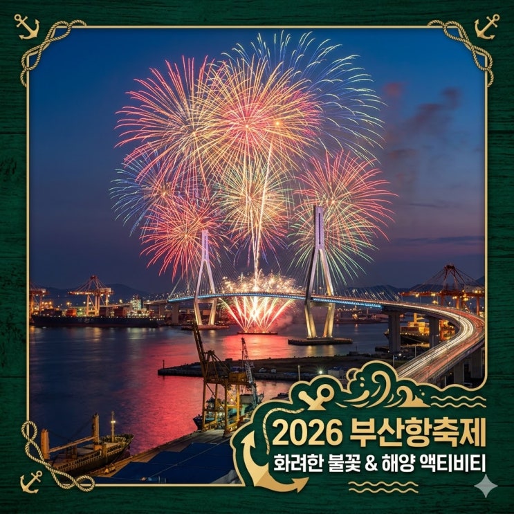  부산 영도 가볼만한곳 부산항축제 일정 및 불꽃쇼 관람 꿀팁 총정리
