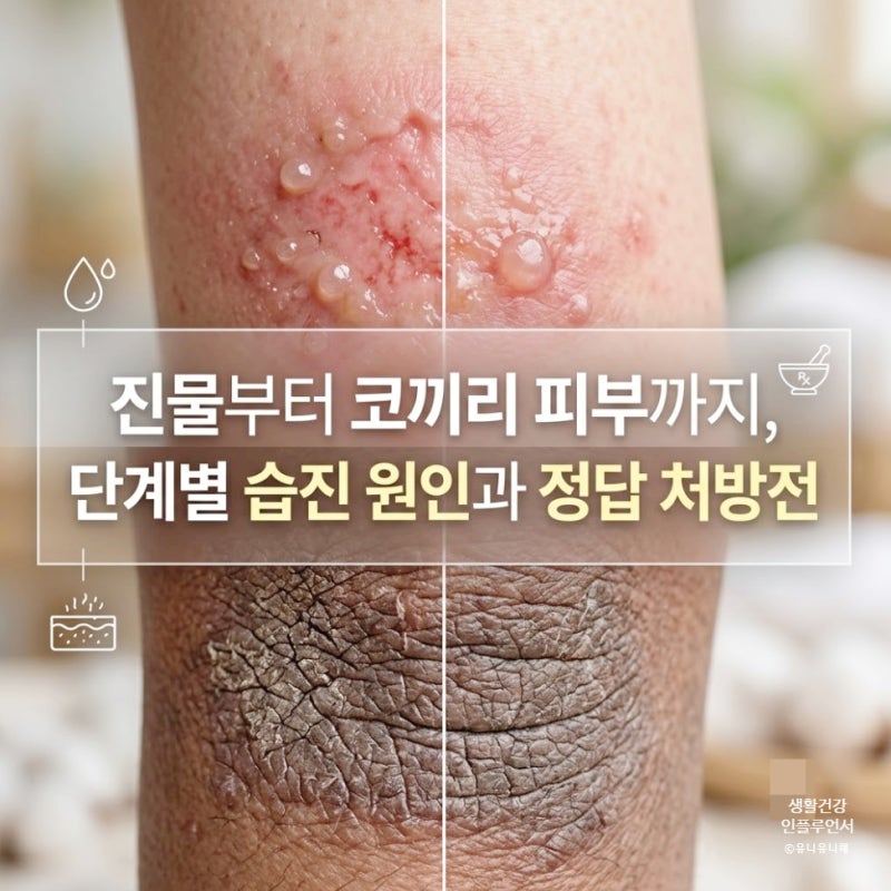 피부가려움과 두꺼워짐, 습진 증상 원인부터 습진 약 연고 선택법까지