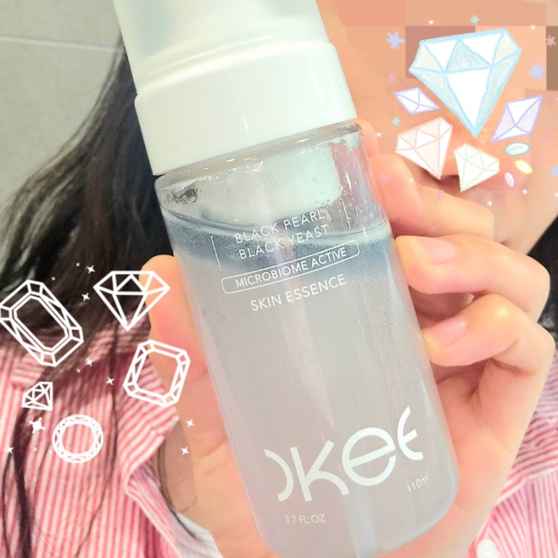 흑진주 스킨 OKEE 흑진주 액티브 스킨 에센스 수분 탄력 케어 지키고 동안피부 만들기