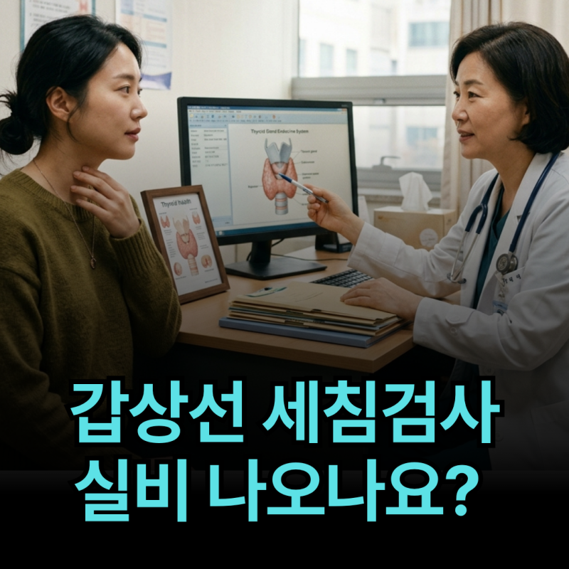 갑상선 세침검사 실비 나오나요? 필요 서류와 청구 전 꼭 알아야 할 내용