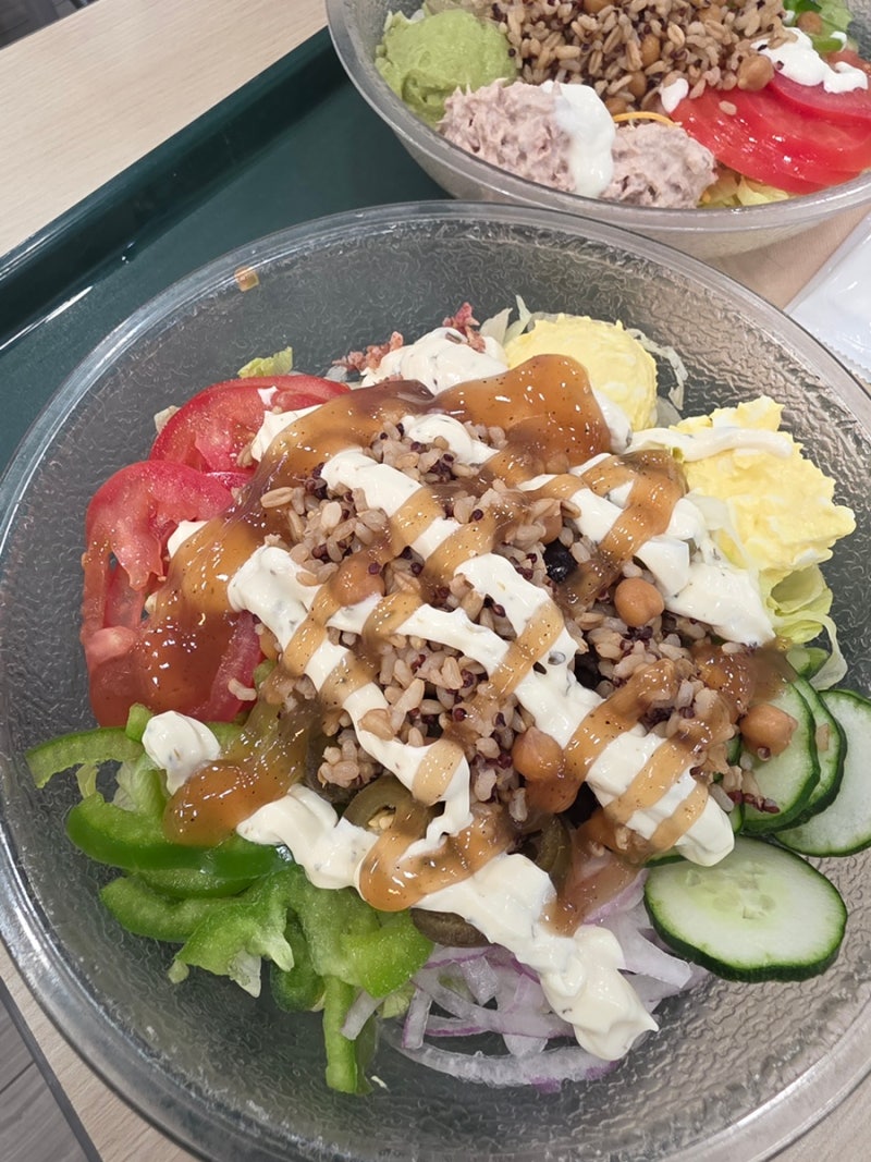 [서브웨이]서브웨이 추천메뉴! 신메뉴 그레인샐러드 참치 아보카도 & 에그마요 베이컨 다이....