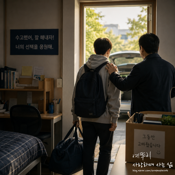  떠나는 학생을 바라보며 가장 걱정되는 것은 재수 기숙학원 퇴소가 아니라 방향을 잃는 것이다