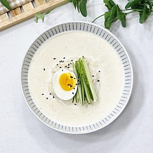 콩물 없이 만드는 두부콩국수 땅콩버터 초간단 레시피
