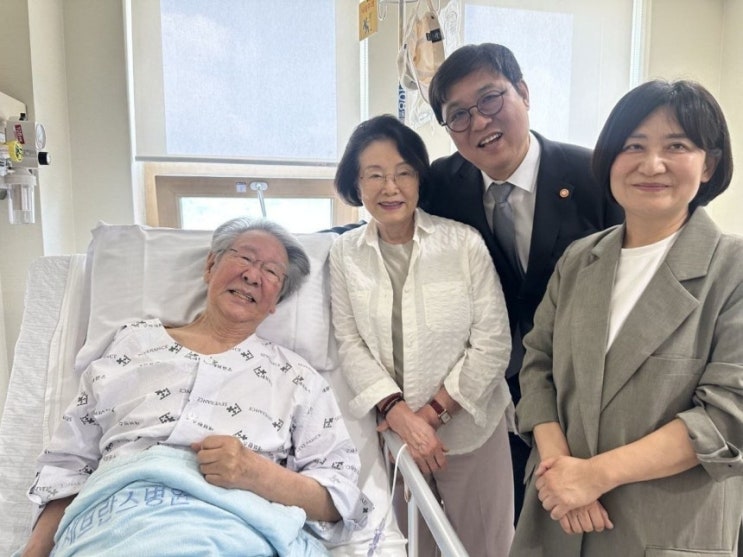  병실에서도 들려온 '파하' 웃음, 배우 최불암 반가운 근황