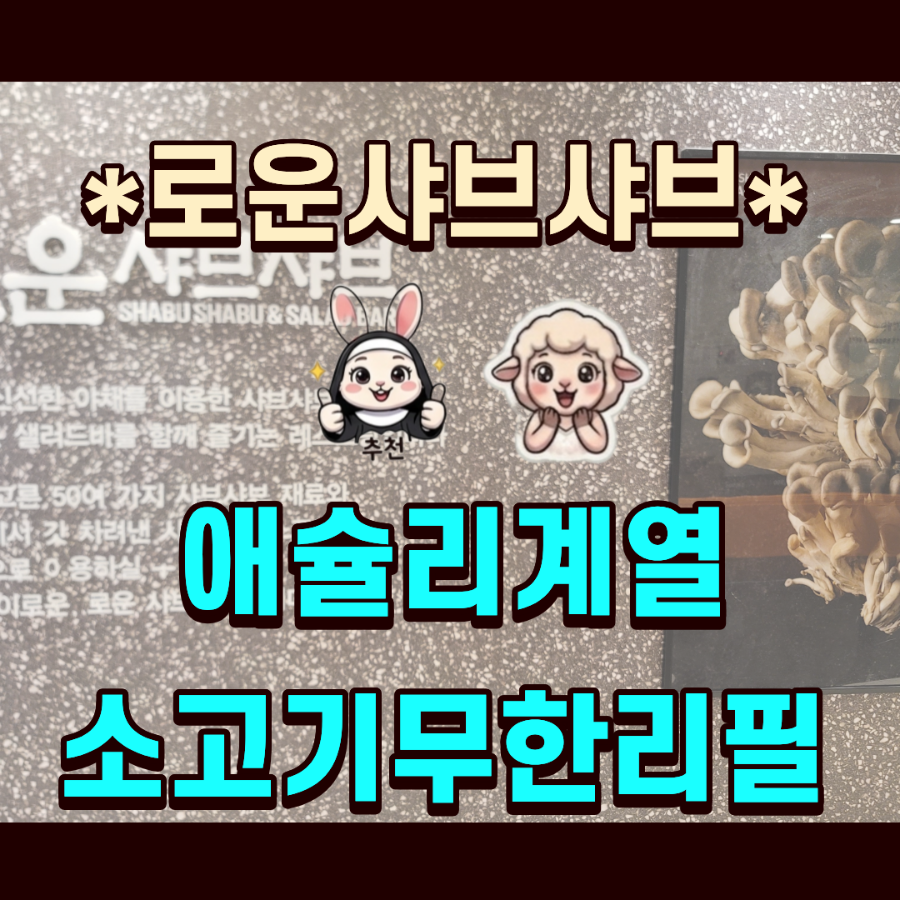 로운샤브샤브 뉴코아 평촌점 사진 1