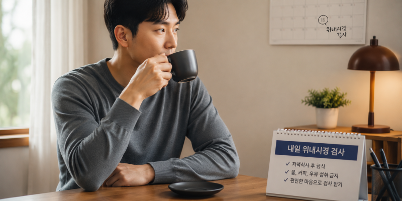 위내시경 전날 커피 마셔도 괜찮을까