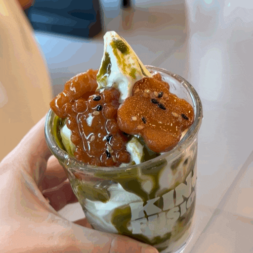  버거킹 골든피스 콜라보 흑임자 말차 킹퓨전 아이스크림 맛비교 솔직후기!