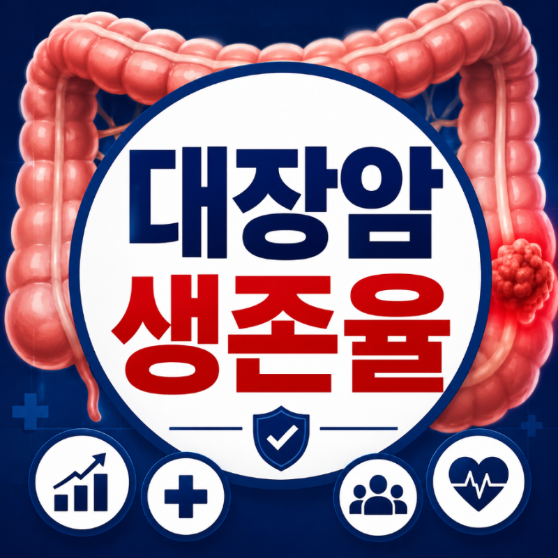 대장암 생존율 1기부터 4기까지, 완치 가능성은 얼마나 될까?