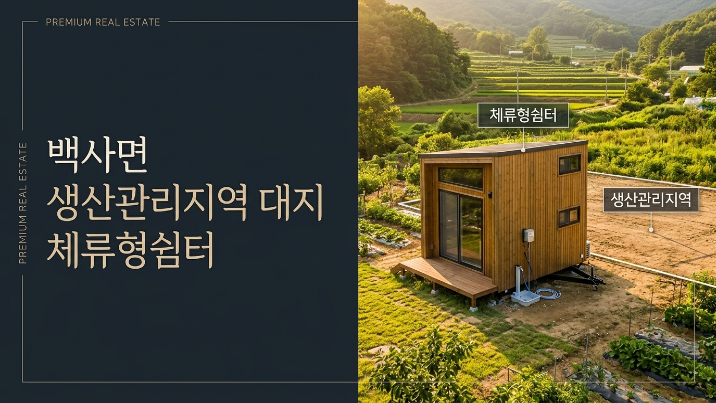  이천시 토지 매매｜백사면 내촌리 대지 633 체류형쉼터 현장 정리