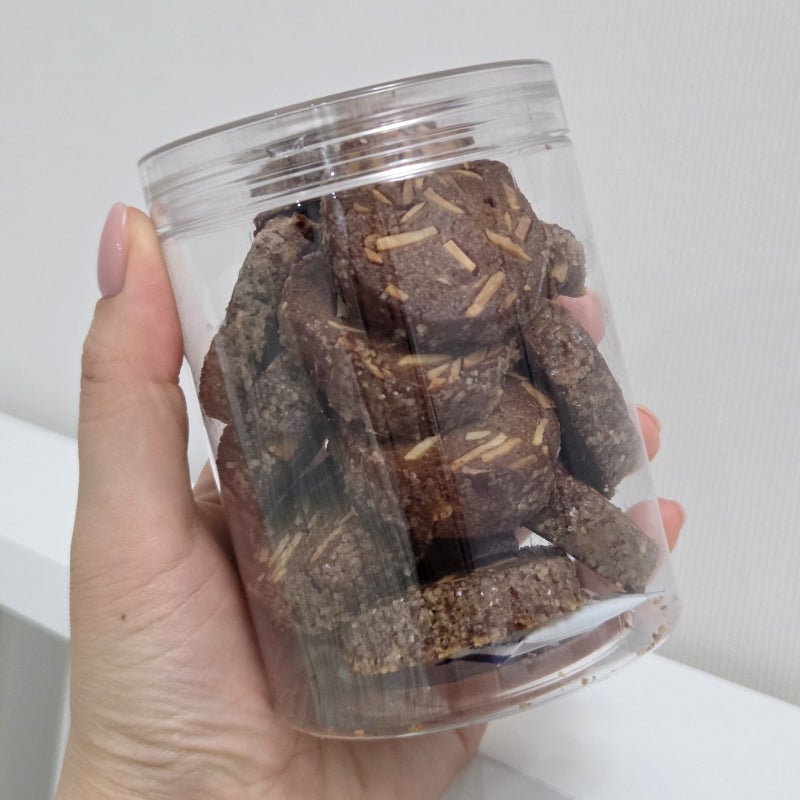 아망디오 쇼콜라 레시피 아몬드초코쿠키 사브레 만들기
