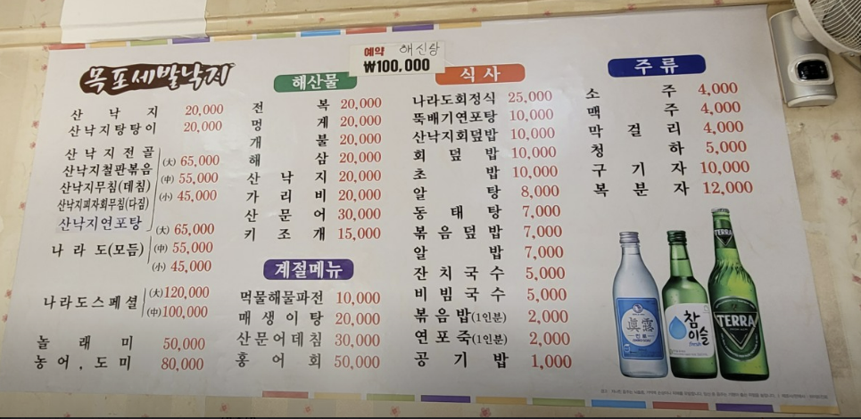 목포세발낙지산낙지 사진 1