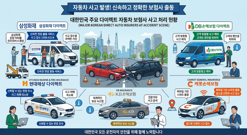 다이렉트 자동차보험료 비교견적 사이트 순위 특약 총정리