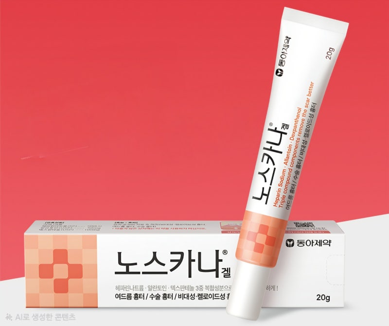 약국 흉터 연고 3대장 완벽 비교 분석! 내 흉터엔 노스카나? 콘트라투벡스? 더마틱스 울트라?