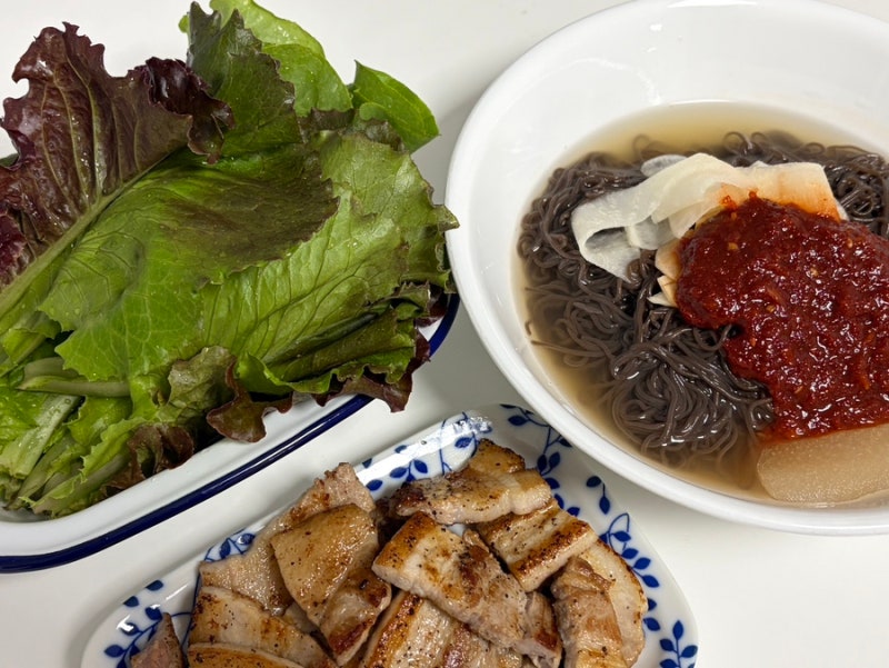 소고기 다시다 냉면육수 만들기 저울 없이 숟가락 계량ver