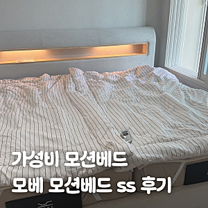 신혼 침대 가성비 모션베드 모베 ss 트윈침대 내돈내산 구매 사용 후기 모베 모션베드 아다지....
