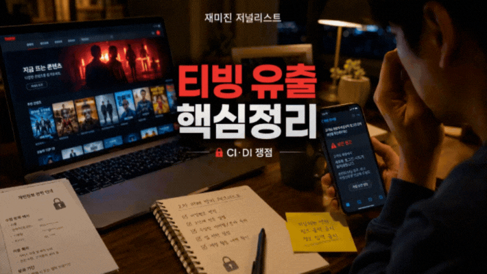 <b>티빙 개인정보 유출</b>, 온라인 주민번호 논란 핵심 정리