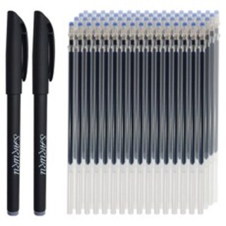  사루루 기화펜 0.5mm 블루 - 끊김 없는 정밀한 필기감을 제공하는 사무용 집기