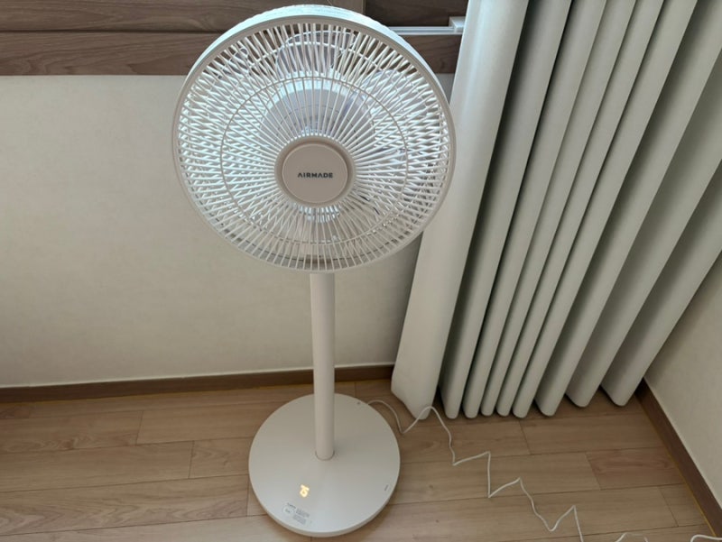 에어메이드 무소음 무선선풍기 써큘레이터 더위대한선풍기 내돈내산 후기 (아이방에 두기좋....