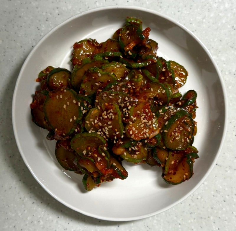 오이무침 만드는법 간단한 오이지무침 오이짱아찌 레시피