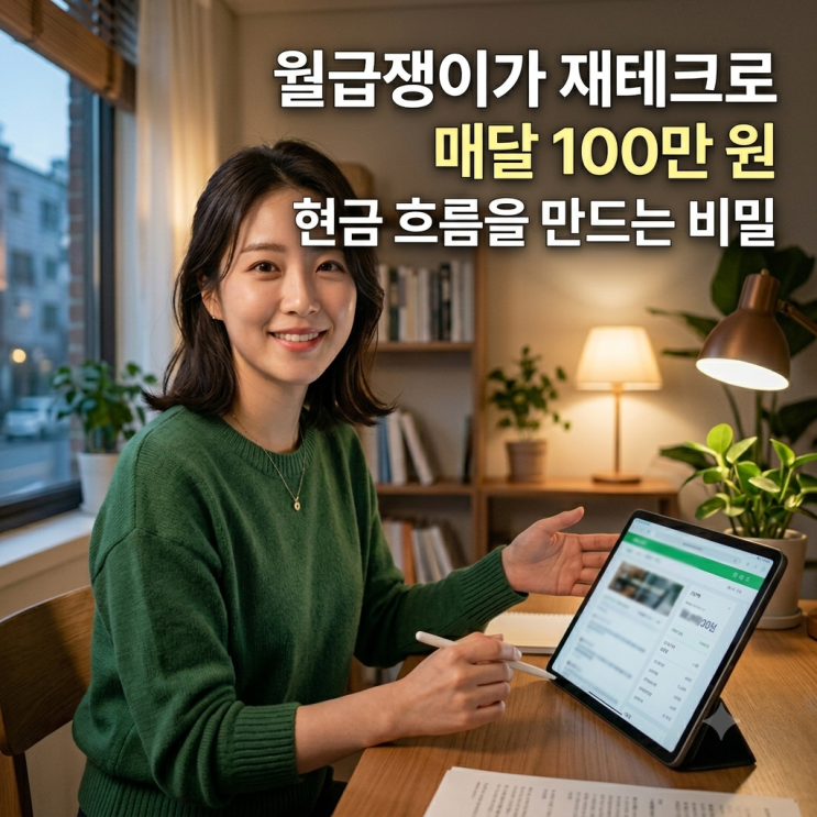  월급쟁이가 재테크로 매달 100만 원 현금 흐름을 만드는 비밀