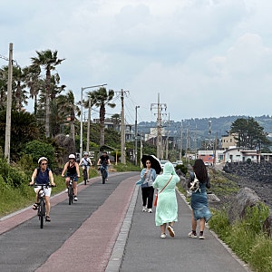 [제주] 치사이클 전기자전거로 제주환상자전거길 일주하기 3부 (해거름마을공원인증센터, 송....