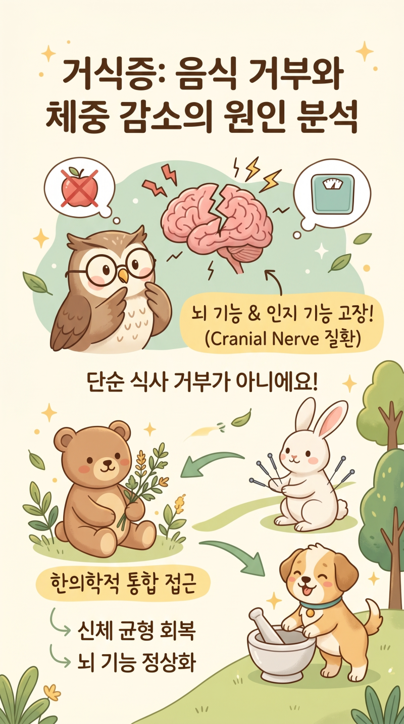창원 거식증 한의원 음식 거부와 체중 감소 증상은 뇌 회로 고장이 원인?