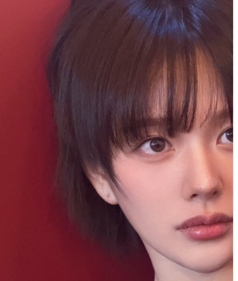 정지소 숏컷 독보적 분위기, 해바라기 이모지 SNS 사진에 달라진 얼굴선 (SNS)