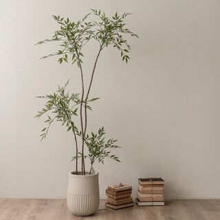  남천 조화나무 인조 화분 - 공간의 녹색 감성을 위한 정원 조성 솔루션