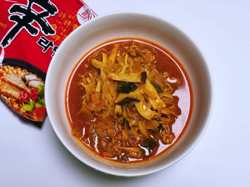 짬뽕라면 레시피! 신라면 짬뽕 라면 만들기
