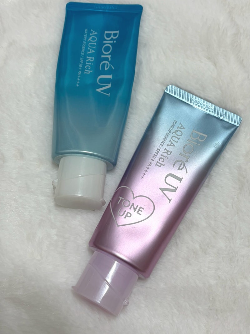 자외선 차단제 추천 일본 돈키호테에서 산 선크림 유명템 비오레 UV 아쿠아 리치 2종 사용 리....