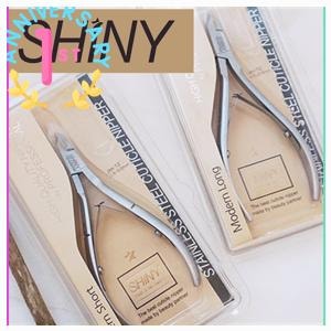New Lifestyle with Shiny Nippers: Shiny Modern Nippers (Short/Long, Choose 1) for Cuticle Removal and Nail Care