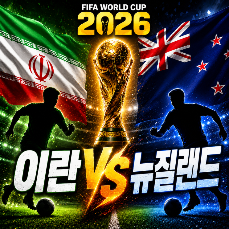 이란 <b>뉴질랜드 피파랭킹</b> 순위｜6월 16일 월드컵 G조 경기시간... 