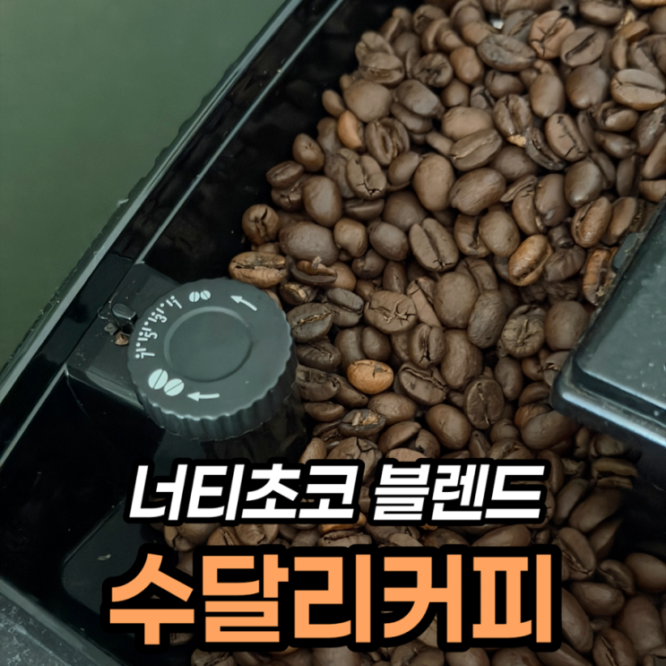  수달리커피 너티초코 블렌드 1kg 쿠팡 원두 후기