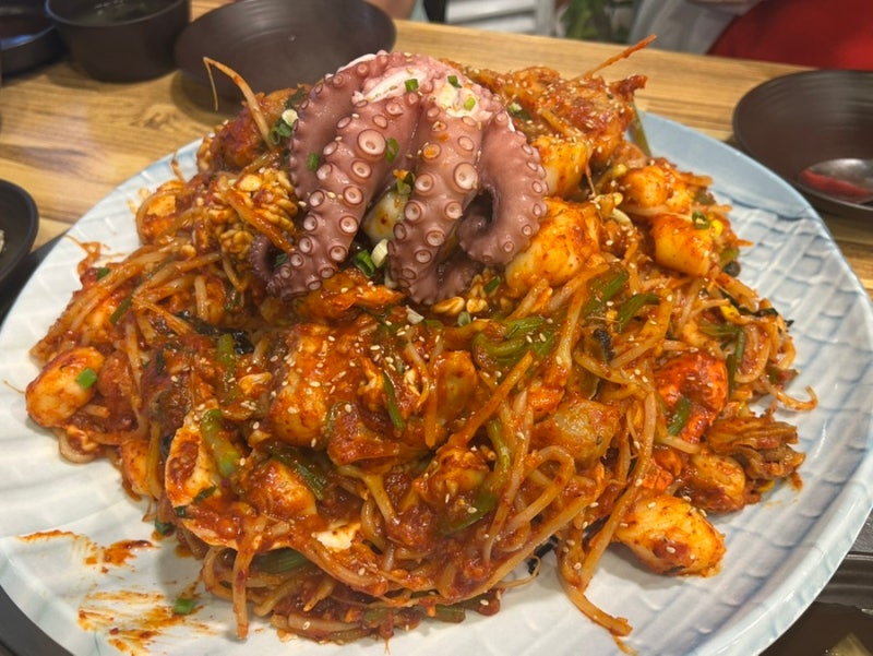 구리 맛집 해원 해물아구찜 모임하기 좋은 식당 주차 편한 식당