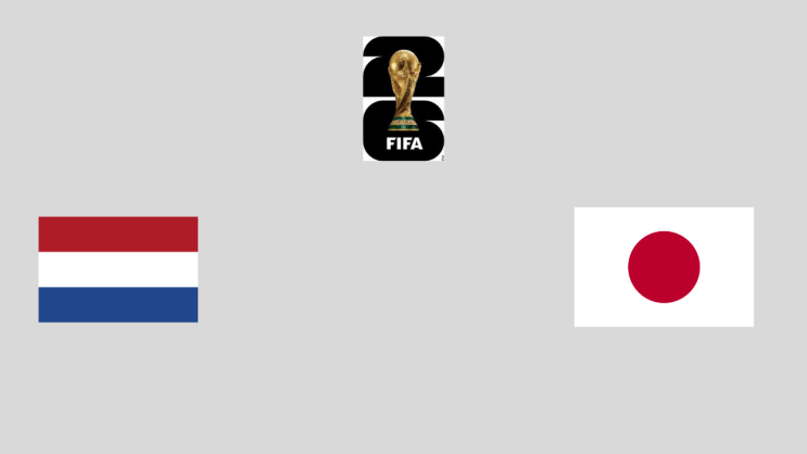 [2026 FIFA 월드컵]조별리그 F조 <b>네덜란드</b>vs<b>일본</b>