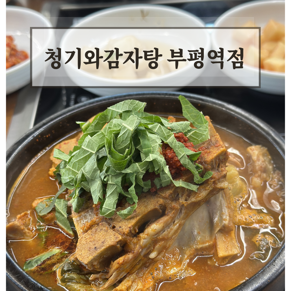 청기와감자탕해장국 사진 3