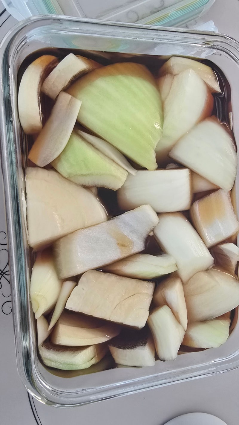 "양파 장아찌 만들기" 샘표 장아찌간장 만드는법
