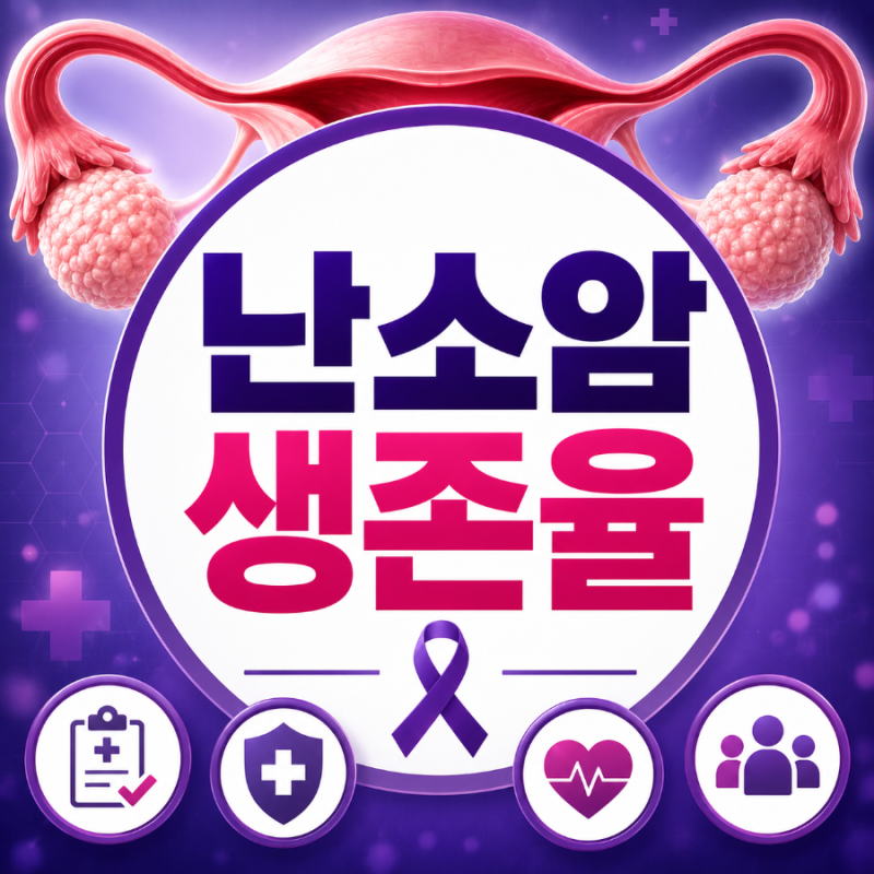 난소암 생존율 1기부터 4기까지, 조용히 진행되는 암이라 더 위험합니다