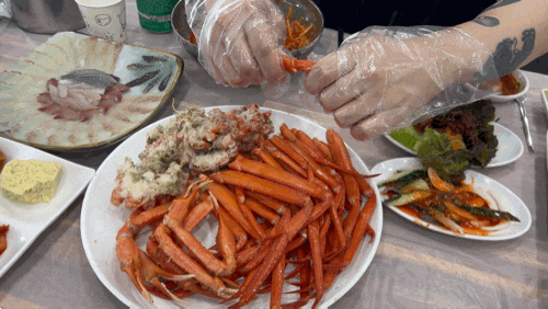  포항맛집 찾다가 갔는데 홍게보다 양에 먼저 놀란 새천년회대게