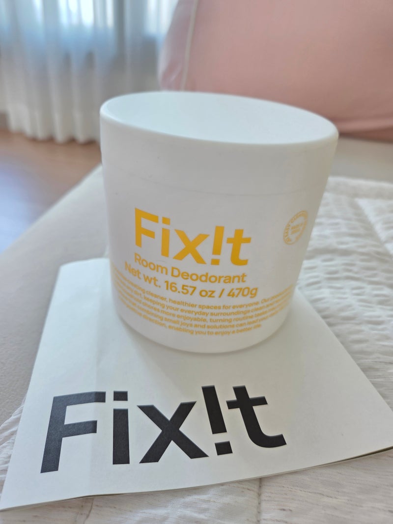 쾌쾌한 집안냄새 없애기 '픽싯(Fixit)' 룸데오도란트 탈취제