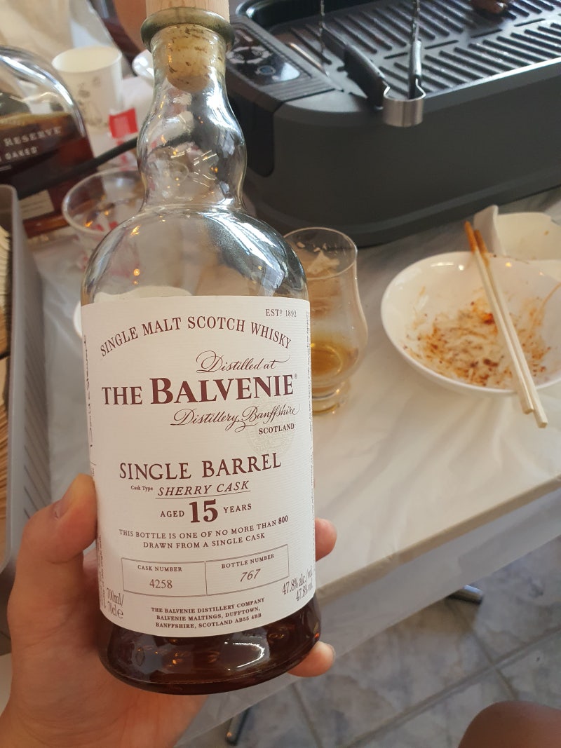 발베니 15년 싱글배럴