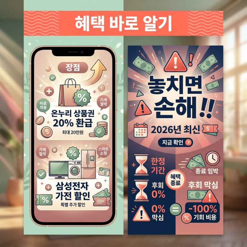 삼성전자 온누리 상품권 환급 시작 전 알아두면 좋은 것들