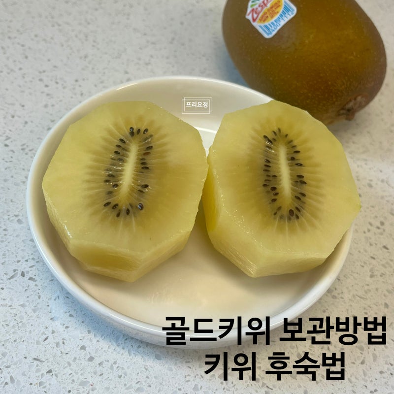 골드키위 보관법 키위 후숙법 냉장방법