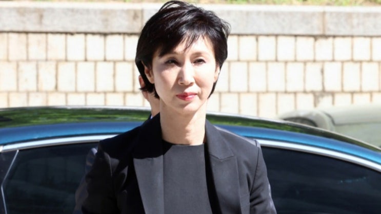 <b>노소영</b>, '1조 3808억' 파기환송심 2차 조정 출석…<b>법정 대면</b>... 