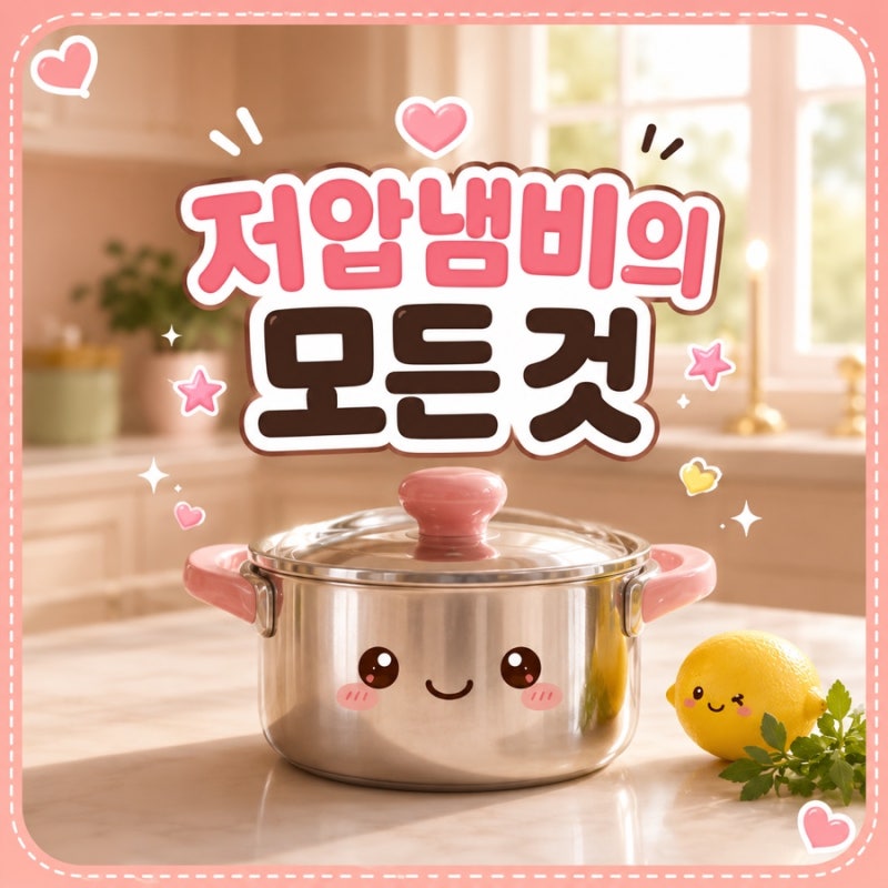 엑스쿠첸 저압냄비 무수분 요리 원리 — 물 없이 익는 진짜 이유
