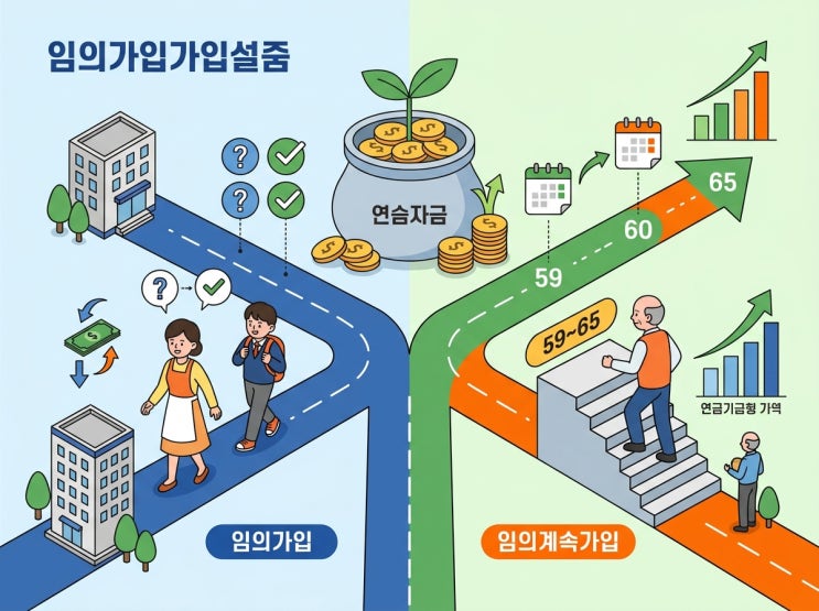  "20년 냈는데 이것뿐?" 국민연금 임의가입, 예상 수령액 높이는 반전의 기술