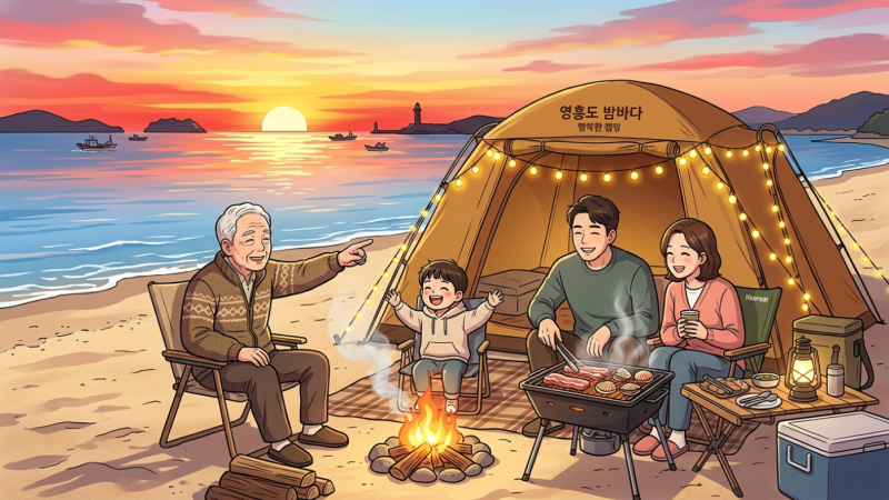 영흥도 캠핑장 TOP 5 추천! 바다뷰 명당부터 예약 꿀팁까지