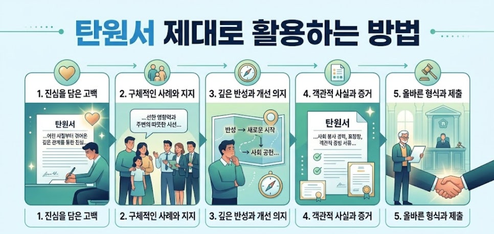 탄원서대필 가격 준비 제출시기 효력은 관련 사진